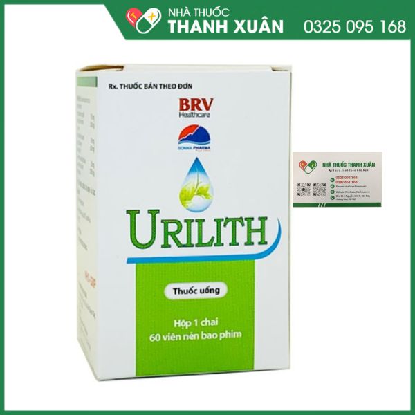 Urilith - Điều trị sỏi thận, sỏi đường tiết niệu, sỏi mật